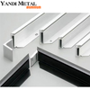 Aluminium anodisé 6063-t5, structure de montage de panneau solaire en profilé d'aluminium OEM