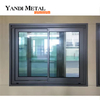 Yandi – charnière en acier et aluminium de haute qualité, marque supérieure, fenêtre coulissante anti-ouragan à économie d'énergie en acier inoxydable