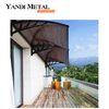 Pergola à persiennes mobile bioclimatique en aluminium de conception moderne en aluminium sur mesure de haute qualité