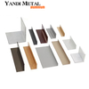 Produits en aluminium dimensionnés sur mesure de haute qualité Profilé d'angle en aluminium extrudé en forme de L Profilé en aluminium en forme de L