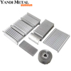 Différents dissipateurs de chaleur circulaires en aluminium, formes/profils de dissipateurs de chaleur en aluminium, types de dissipateurs de chaleur à profil en aluminium pour machine de forme