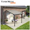 Gazebos à toit rigide imperméables pour terrasse de luxe Gazebos de jardin Gazebos à persiennes extérieurs en aluminium