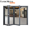 Le design moderne permet d'obtenir des portes en aluminium domestiques de qualité supérieure, des portes en aluminium à profil ultra-mince