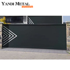 Conception de porte moderne personnalisée porte en aluminium conception d'usine porte en aluminium domestique chaude