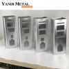 Coque de chargement de batterie de véhicule électrique personnalisée, profil de coque en aluminium CNC pour usine de source de centrale électrique
