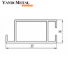 Profil en aluminium structurel de Foshan en aluminium d'extrusion de machine pour la fabrication de modules publicitaires