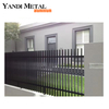 Panneau de clôture en aluminium, métal enduit de poudre, clôture de confidentialité, clôture de piscine de jardin extérieur résidentiel en aluminium