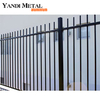 Écran de confidentialité de piscine personnalisé Clôture en aluminium métallique de jardin robuste