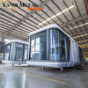 Maison préfabriquée Structure en acier préfabriquée sur mesure hôtel mobile vente modulaire maison capsule éco-conteneur
