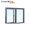 Yandi fournit des maisons profilés push-pull Fenêtres pour portes coulissantes en aluminium Fenêtres en aluminium Fenêtres insonorisées résidentielles
