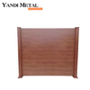 Clôture décorative de haute qualité pour jardin, patio, maison, semi ou totale intimité, panneaux de clôture en bois composite Wpc