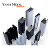 Yandi vente chaude personnalisé 6061 6063 cadre en aluminium extrudé fabricant de profil surface anodisée