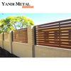 Écran de vue de confidentialité du marché, clôture en bande d'aluminium pour jardin, nouvelle qualité