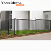 Panneau de persienne d'extérieur, clôture à lattes de sécurité en aluminium élégante, clôture décorative de jardin en aluminium