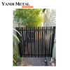 Réseau de profils de clôture de jardin en aluminium facile à installer et nécessitant peu d'entretien pour l'extérieur de la maison