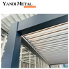 Volets extérieurs sur mesure auvent de terrasse pavillon électrique étanche volets bioclimatiques pergola aluminium