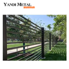 Yandi décore la piscine du jardin avec des panneaux de palissade en aluminium en bois de mamwood