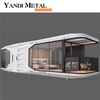 Chambre de conteneur de luxe Villa préférée Chambre capsule familiale portable avec chambre et salle de bain