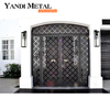 Clôture en aluminium personnalisée au design moderne, décoration de bricolage, écran métallique de confidentialité pour jardin, écran découpé au laser en aluminium
