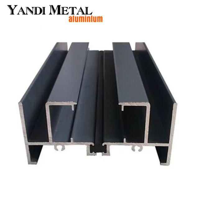 Profilés de fenêtre en aluminium isolés de haute qualité anodisés sur mesure pour le marché philippin