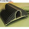 Radiateur automobile en forme de tournesol 6061, profilés en aluminium extrudé, dissipateur thermique, profil en alliage d'aluminium