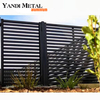 Clôture extérieure en aluminium de haute qualité, décoration de jardin de maison, plaque de clôture de ferme résidentielle moderne, profil en aluminium
