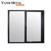 Acheter Chine fenêtre coulissante en aluminium de fenêtre de conception de couleur personnalisée de revêtement en poudre de haute qualité à chaud