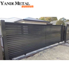 Fabricants personnalisés de luxe en alliage d'aluminium, double porte d'entrée de villa, porte d'entrée en aluminium moulé artistique