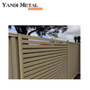 Yandi Aluminium Pop conçoit des clôtures décoratives en aluminium et des clôtures de jardin décoratives en aluminium