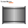 Fabricants de panneaux de clôture en aluminium de jardin nouvellement conçus Panneaux de clôture en métal bon marché en aluminium