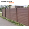 Clôture verticale à lattes en aluminium, bricolage, garniture extérieure de jardin, clôture à lattes horizontale, écran de panneau de clôture à lattes en aluminium pour confidentialité