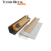 Produits en aluminium dimensionnés sur mesure de haute qualité Profilé d'angle en aluminium extrudé en forme de L Profilé en aluminium en forme de L