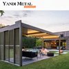 Kit de toit de pergola bioclimatique électrique étanche, auvent extérieur 3*3 3*4, persienne en aluminium, pavillon électrique