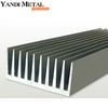 Caloduc plat en aluminium/dissipateur thermique en aluminium de grandes tailles/fabricant de tuyaux en aluminium de grand diamètre