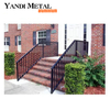 Balustrade de sécurité en aluminium pour escaliers de balcon, balustrade de sécurité personnalisée de haute qualité, pour couloir et chaussée
