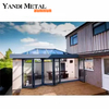 Le design moderne permet d'obtenir des portes en aluminium domestiques de qualité supérieure, des portes en aluminium à profil ultra-mince