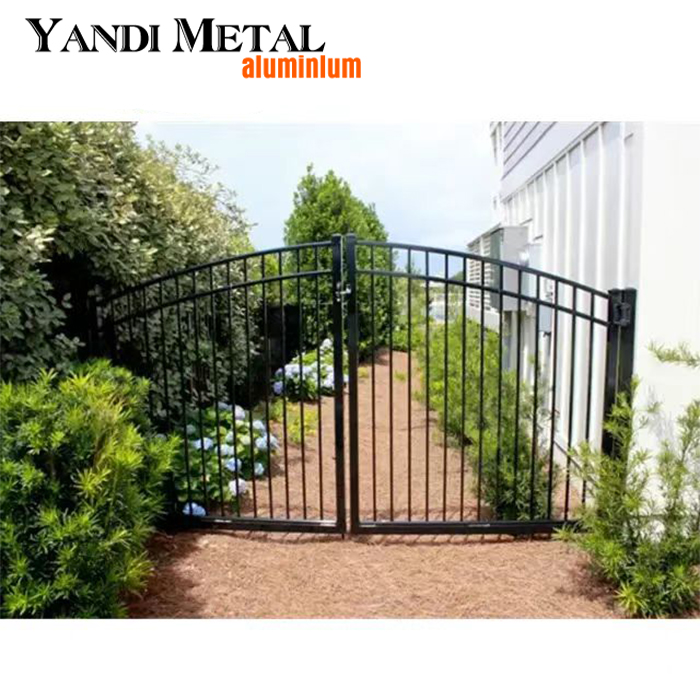 Les fabricants vendent des portes d'allée coulissantes sur mesure en aluminium pour les conceptions de maisons modernes