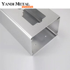 Coque de chargement de batterie de véhicule électrique personnalisée, profil de coque en aluminium CNC pour usine de source de centrale électrique