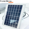 Profil en aluminium OEM mat anodisé argent 6063-T5 en alliage solaire pour cadre de panneau solaire