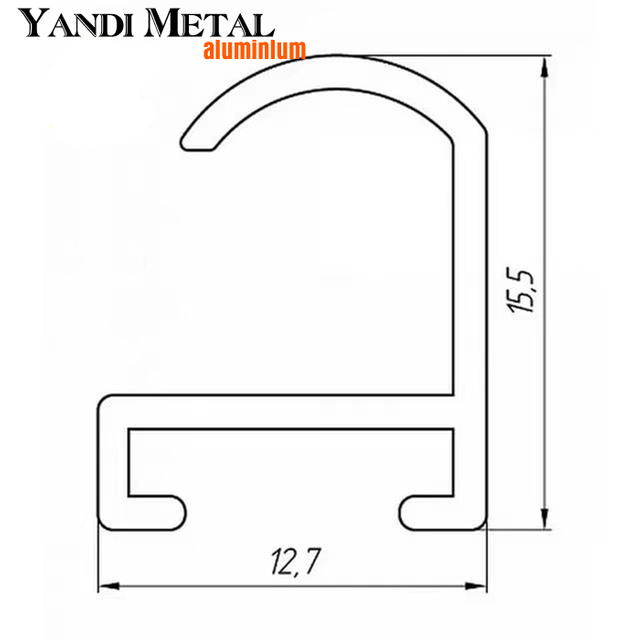 Profil en aluminium structurel de Foshan en aluminium d'extrusion de machine pour la fabrication de modules publicitaires
