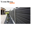 Clôture décorative de haute qualité pour jardin, patio, maison, semi-ou totale intimité, revêtement décoratif extérieur en bois-plastique