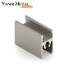 Fournir des profilés de fenêtre extrudés en aluminium Fram aluminium personnalisés de haute qualité série 6000 aux fabricants avec des surfaces anodisées