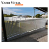 Réseau de profils de clôture de jardin en aluminium facile à installer et nécessitant peu d'entretien pour l'extérieur de la maison