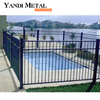 Fourniture de matériaux de clôture de haute qualité Clôture de champ de confidentialité pour jardin en métal extérieur, panneaux de clôture en aluminium