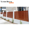 Clôture de sécurité de piscine en aluminium, peinture en poudre d'extérieur, panneau de clôture temporaire, clôture en aluminium
