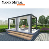Nouveau Pergola aluminium extérieur électrique volets étanches pergola Yandi usine