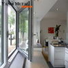 Maison de style moderne Windows Double vitrage fenêtre coulissante en aluminium de conception simple