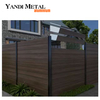 Piscine de jardin décorée de panneaux de clôture en aluminium composite Yandi
