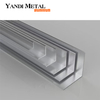 Finition meulage aluminium anodisé Angle aluminium