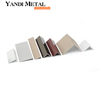 Produits en aluminium dimensionnés sur mesure de haute qualité Profilé d'angle en aluminium extrudé en forme de L Profilé en aluminium en forme de L